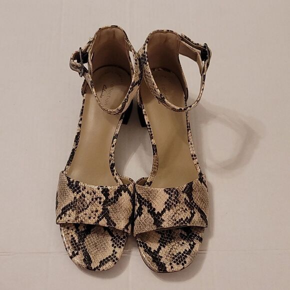 BRAND NEW CLARKS ELISA DEBRA WOMEN'S BLOCK HEEL SANDALS - Picture 2 of 14